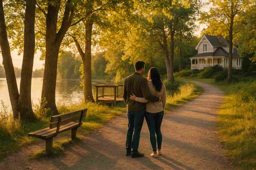 romantic evening stroll local shopping Burnaby Date Night Ideas romantic evening stroll local shopping.jpg