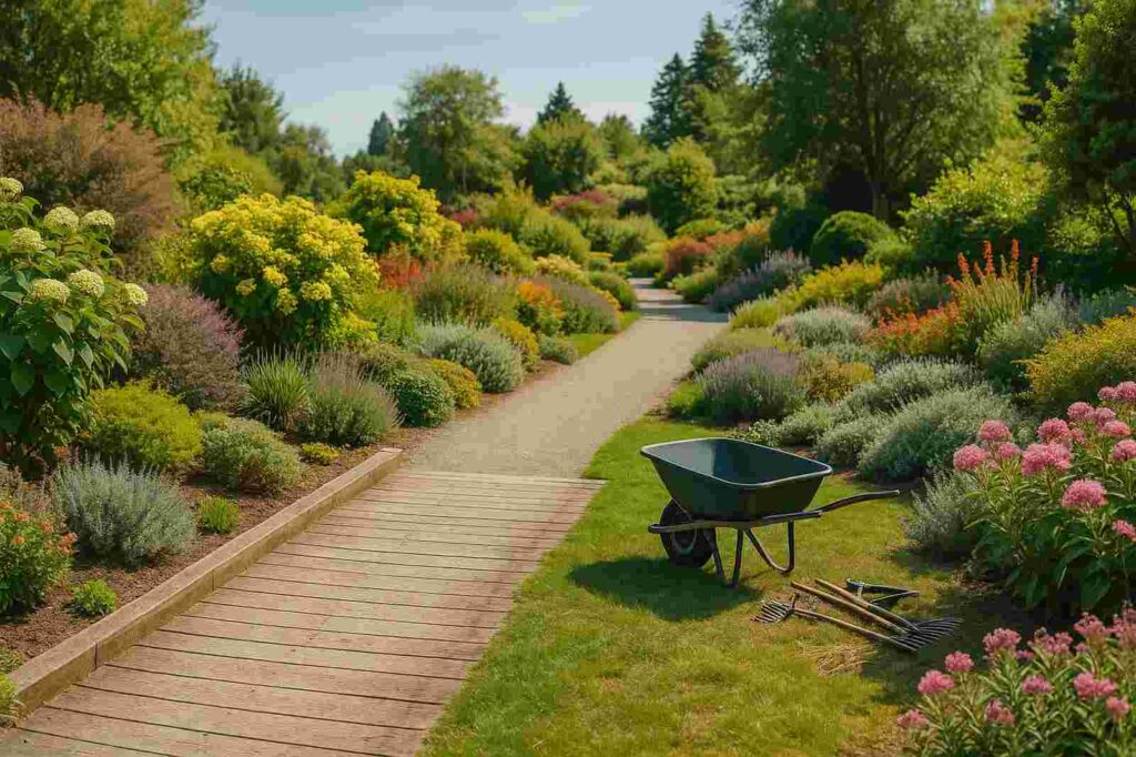 beautiful garden path with wheelbarrow local business directory Parks In Burnaby for family outings beautiful garden path with wheelbarrow local business directory