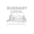 Burnaby Local gray logo