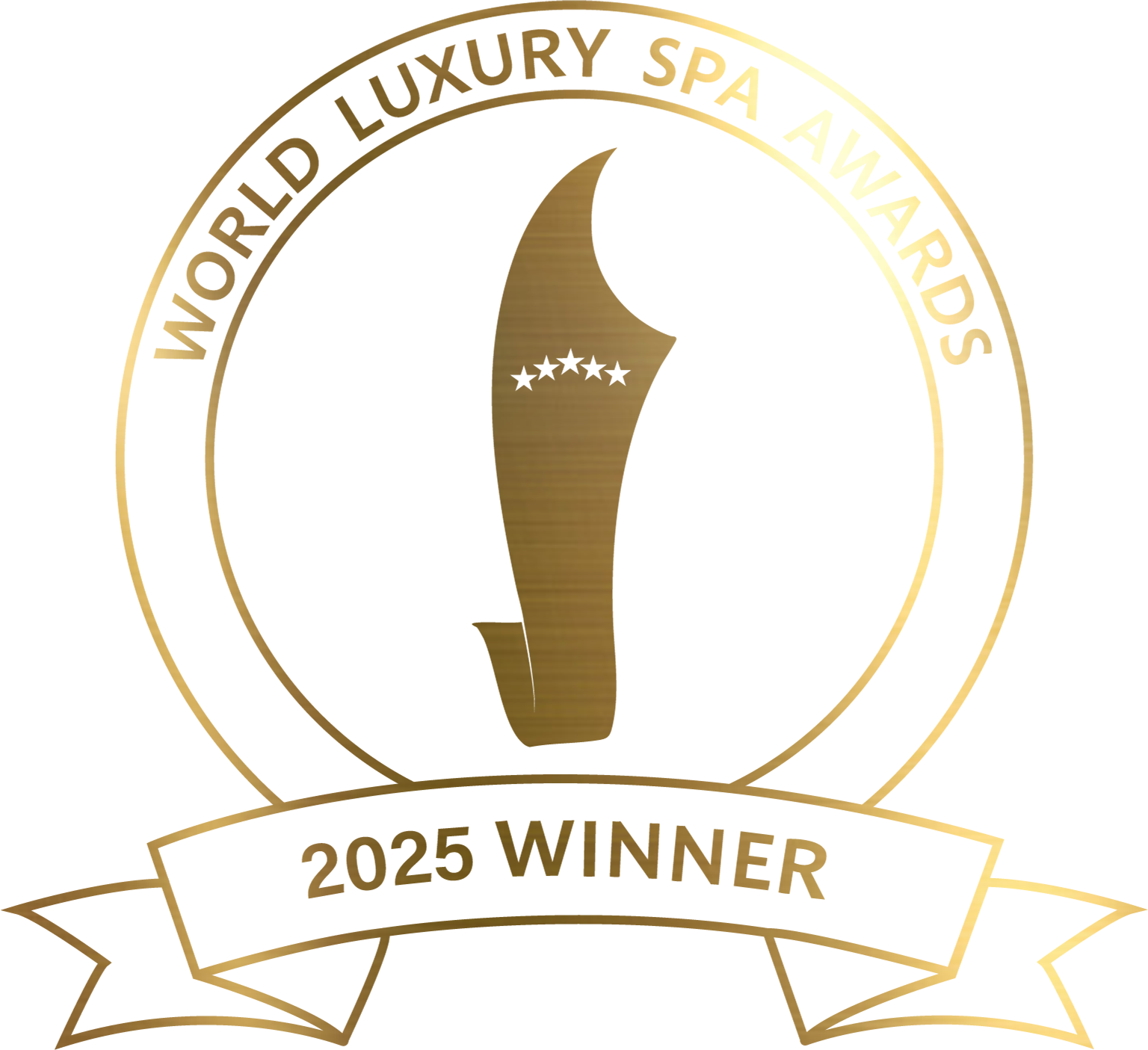 World Luxury Spa Awards 2025 Winner badge for Sabai Thai Spa in Burnaby