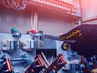 Industrial electrical equipment and machinery at Fred Electric in Burnaby