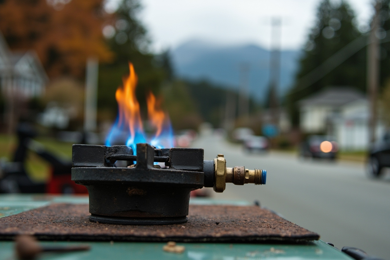GasTech Heating and Air HVAC service equipment in Burnaby, BC